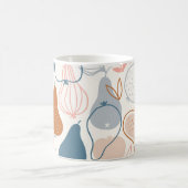 Scandinavische perenprint:  fruitpatroon koffiemok (Center)