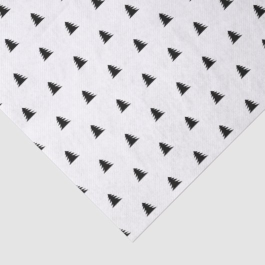 Scandinavische pijnboomboom tissuepapier (Detail)