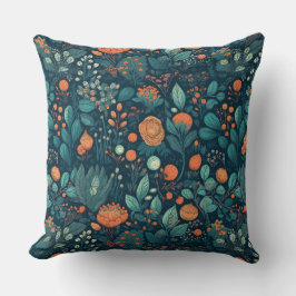 Scandinavische Planten en bloemen Kussen