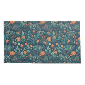 Scandinavische Planten en bloemen Kussensloop (Achterkant-Links)