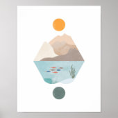 Scandinavische Poster, Noords Poster, Scandinavisc Poster (Voorkant)