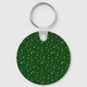 Scandinavische Santa Claus Green Sleutelhanger (Achterkant)