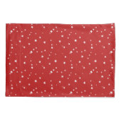 Scandinavische Santa Claus Red Kussensloop (Achterkant)