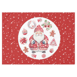 Scandinavische Santa Claus Red Medium Tafelkleed