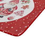 Scandinavische Santa Claus Red Snijplank (Hoek)