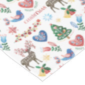 Scandinavische Scandinavische stijlpagina met kers Tafelkleed (Gekanteld)