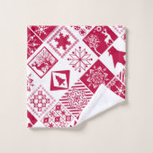 Scandinavische schil bad handdoek (Wasdoekje)