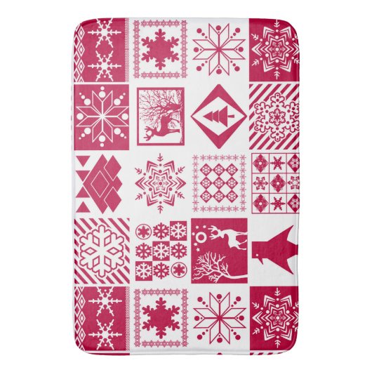 Scandinavische schil badmat (Voorkant Verticaal)