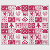 Scandinavische schil cadeaupapier (Vlak)