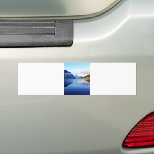 Scandinavische schoonheid bumpersticker (Op auto)
