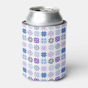 Scandinavische Snowflakes Blikjeskoeler