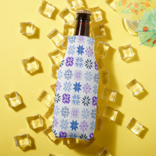 Scandinavische Snowflakes Flesjeskoeler