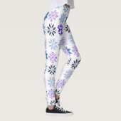 Scandinavische Snowflakes Leggings (Rechts)