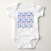 Scandinavische Snowflakes Romper (Voorkant)