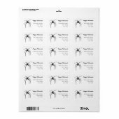 Scandinavische spin etiket (Full Sheet)