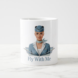 Scandinavische stewardess Speciale Mok