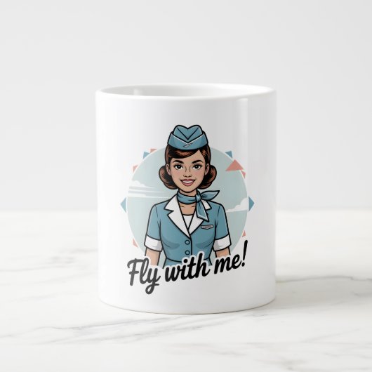 Scandinavische stewardess Speciale Mok (Voorkant)