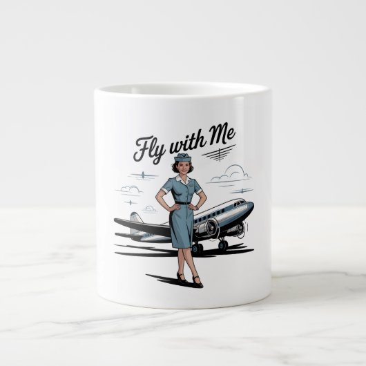Scandinavische stewardess Speciale Mok (Voorkant)