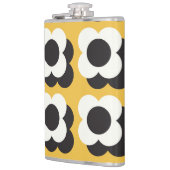Scandinavische stijl, bloemenpatroon heupfles (Links)