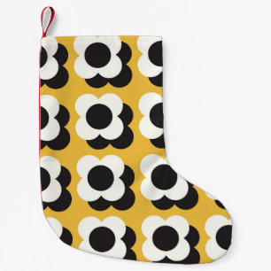 Scandinavische stijl, bloemenpatroon kleine kerstsok