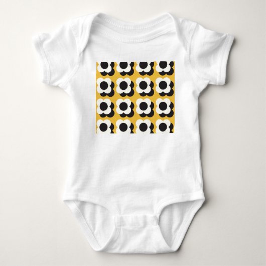 Scandinavische stijl, bloemenpatroon romper (Voorkant)