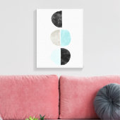 Scandinavische stijl geometrische canvas print (Insitu (Woonkamer))