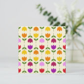 Scandinavische stijl Kleurrijk op CRM Bloempatroon (Staand voorkant)