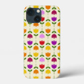 Scandinavische stijl Kleurrijk op CRM Bloempatroon Case-Mate iPhone Case (Achterkant)