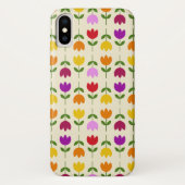 Scandinavische stijl Kleurrijk op CRM Bloempatroon Case-Mate iPhone Case (Achterkant)