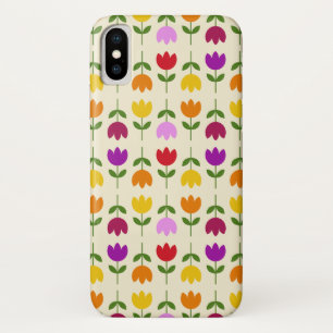 Scandinavische stijl Kleurrijk op CRM Bloempatroon Case-Mate iPhone Case