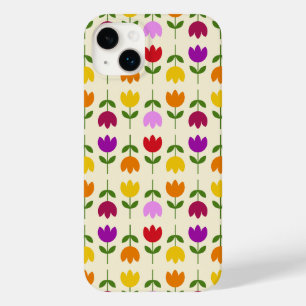 Scandinavische stijl Kleurrijk op CRM Bloempatroon Case-Mate iPhone 14 Plus Hoesje