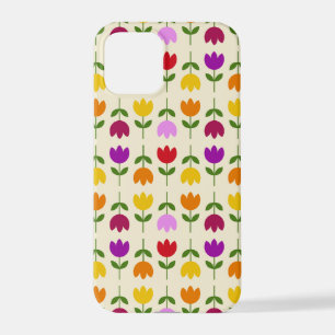 Scandinavische stijl Kleurrijk op CRM Bloempatroon iPhone 12 Pro Hoesje