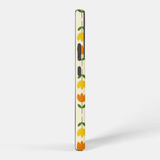 Scandinavische stijl Kleurrijk op CRM Bloempatroon Samsung Galaxy Hoesje (Rechterkant)