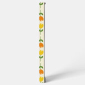 Scandinavische stijl Kleurrijk op CRM Bloempatroon Samsung Galaxy Hoesje (Linkerkant)