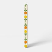 Scandinavische stijl Kleurrijk op CRM Bloempatroon Samsung Galaxy Hoesje (Linkerkant)