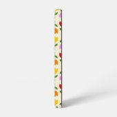 Scandinavische stijl Kleurrijk op CRM Bloempatroon Samsung Galaxy Hoesje (Linkerkant)