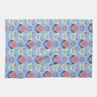 Scandinavische stijl kunst keukenhanddoek vogels o