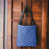 Scandinavische stijl Modern Blauw Fair Design Crossbody Tas