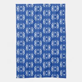 Scandinavische stijl Modern Blauw Fair Design Theedoek