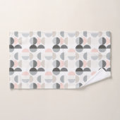 Scandinavische stijl Semi-Circle Pattern Bad Handdoek (Handdoek)