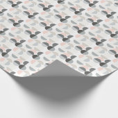 Scandinavische stijl Semi-Circle Pattern Cadeaupapier (Hoek)