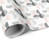 Scandinavische stijl Semi-Circle Pattern Cadeaupapier (Rol Hoek)