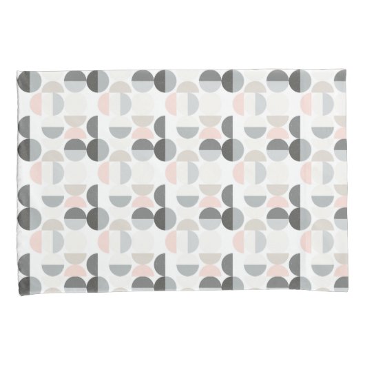 Scandinavische stijl Semi-Circle Pattern Kussensloop (Voorkant-Rechts)