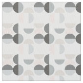 Scandinavische stijl Semi-Circle Pattern Stof (Close Up)