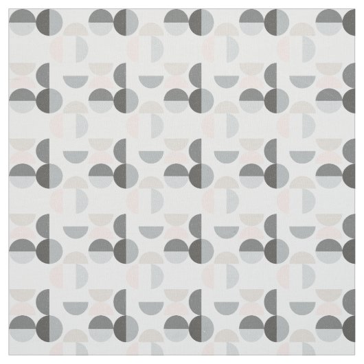 Scandinavische stijl Semi-Circle Pattern Stof (Swatch)