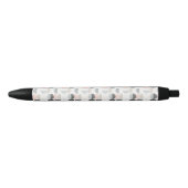 Scandinavische stijl Semi-Circle Pattern Zwarte Inkt Pen (Voorkant)