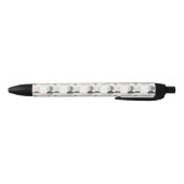 Scandinavische stijl Semi-Circle Pattern Zwarte Inkt Pen (Bodem)