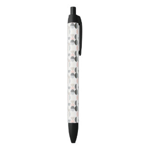 Scandinavische stijl Semi-Circle Pattern Zwarte Inkt Pen