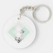 Scandinavische stijlbeschrijving sleutelhanger (Achterkant)