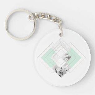 Scandinavische stijlbeschrijving sleutelhanger
